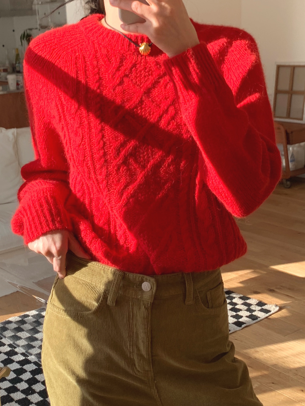 Noel Cable Knit [3colors]
